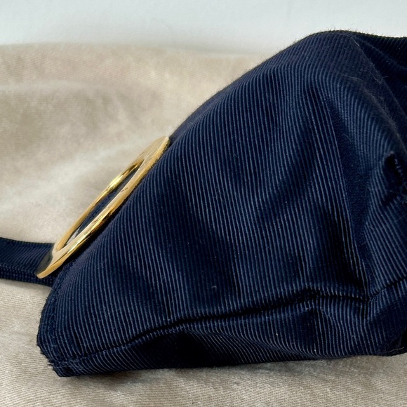 Vintagw Celine Circle Logo Pouch, a rare accessory from the 1990s. - Picture 4 of 7